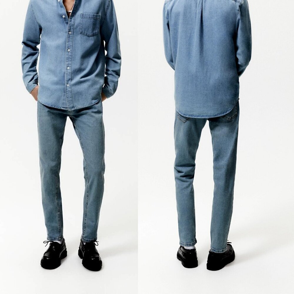 NWT New Zara Basic Slim Fit Jeans Size 30